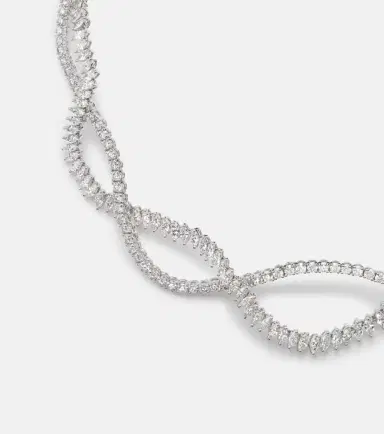 YEPREM Y-Couture 18kt white gold necklace with diamonds | Thumbnail 2