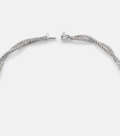 YEPREM Y-Couture 18kt white gold necklace with diamonds | Thumbnail 3