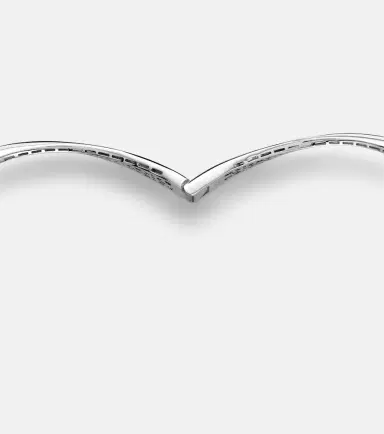YEPREM Y-Couture 18kt white gold choker with diamonds | Thumbnail 3