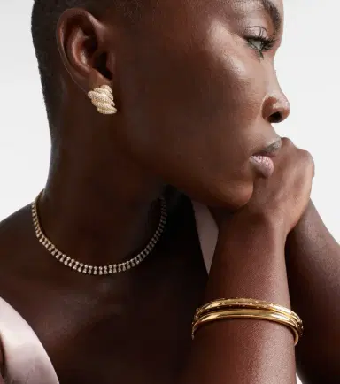 Anita Ko Cosmo Orion 18kt gold bangle with diamonds | Thumbnail 3 Anita Ko Cosmo Orion 18kt gold bangle with diamonds | Thumbnail 3