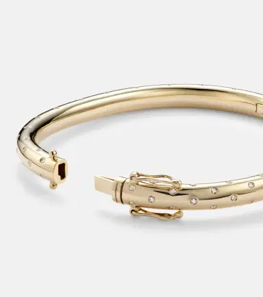 Anita Ko Cosmo Orion 18kt gold bangle with diamonds | Thumbnail 4 Anita Ko Cosmo Orion 18kt gold bangle with diamonds | Thumbnail 4