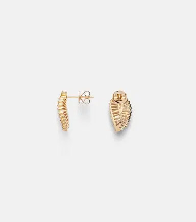Anita Ko Small 18kt gold earrings with diamonds | Thumbnail 4 Anita Ko Small 18kt gold earrings with diamonds | Thumbnail 4