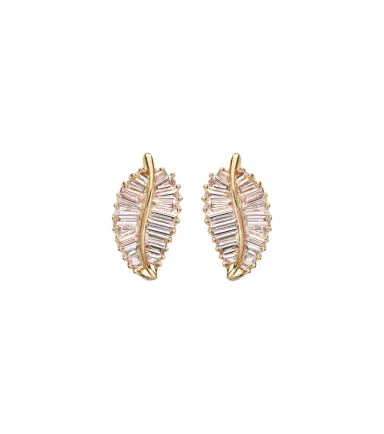 Anita Ko Small 18kt gold earrings with diamonds | Thumbnail 1 Anita Ko Small 18kt gold earrings with diamonds | Thumbnail 1