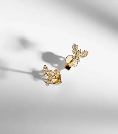 Anita Ko 18kt gold earrings with diamonds | Thumbnail 5