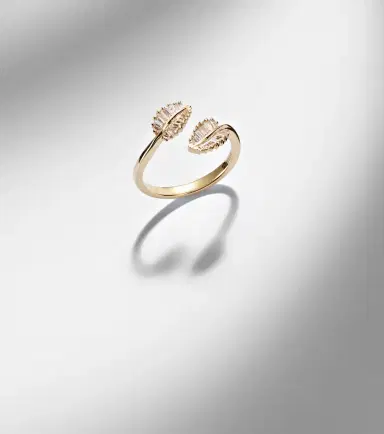 Anita Ko Small 18kt gold ring with diamonds | Thumbnail 5 Anita Ko Small 18kt gold ring with diamonds | Thumbnail 5