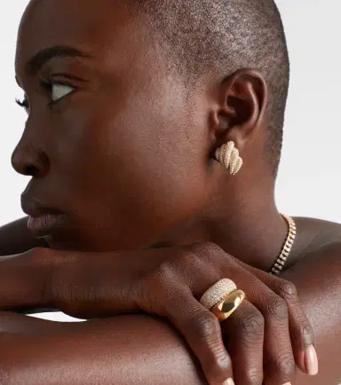 Anita Ko Celeste Wave 18kt gold ring | Thumbnail 3