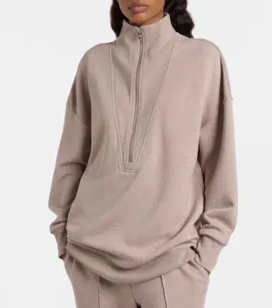 Varley Masie jersey half-zip sweatshirt | Thumbnail 6