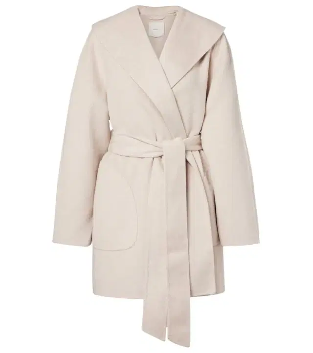 Varley Edgemere wool-blend wrap jacket