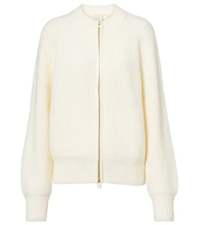 Varley Milo ribbed-knit zip-up cardigan