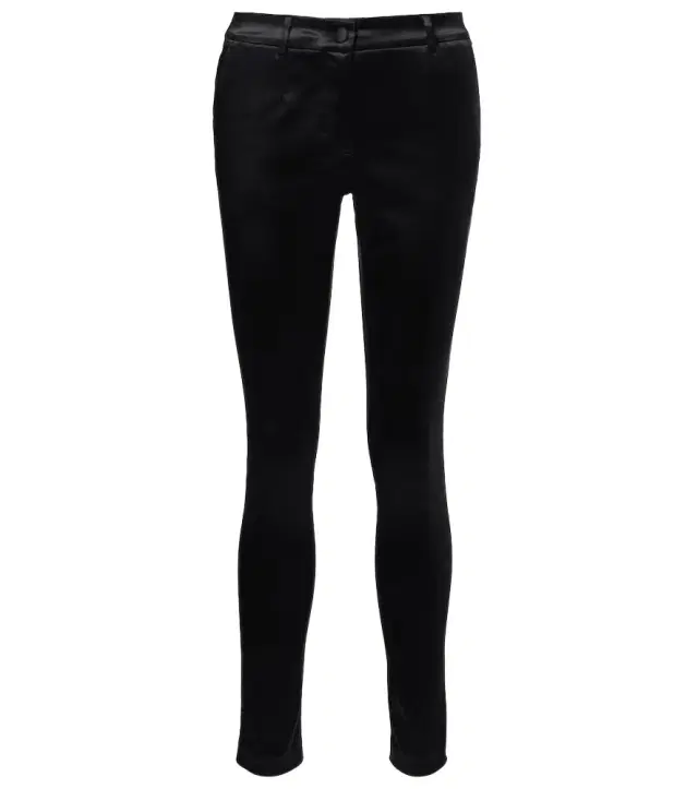 Satin skinny pants
