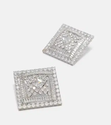 Rebecca Vallance Louise crystal-embellished earrings | Thumbnail 3