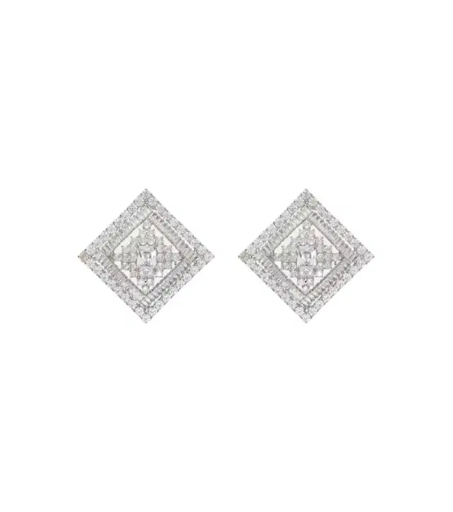 Louise crystal-embellished earrings