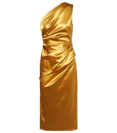 Dolce & Gabbana Gathered satin cocktail dress | Thumbnail 1 Dolce & Gabbana Gathered satin cocktail dress | Thumbnail 1