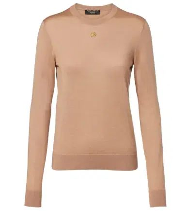 Dolce & Gabbana DG cashmere and silk sweater | Thumbnail 1 Dolce & Gabbana DG cashmere and silk sweater | Thumbnail 1