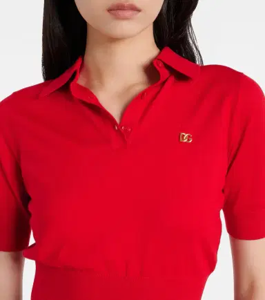 Dolce & Gabbana Knitted cashmere and silk polo shirt | Thumbnail 2 Dolce & Gabbana Knitted cashmere and silk polo shirt | Thumbnail 2