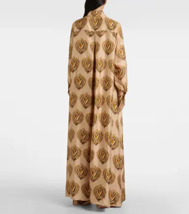 Dolce & Gabbana Printed silk shirt dress | Thumbnail 4 Dolce & Gabbana Printed silk shirt dress | Thumbnail 4