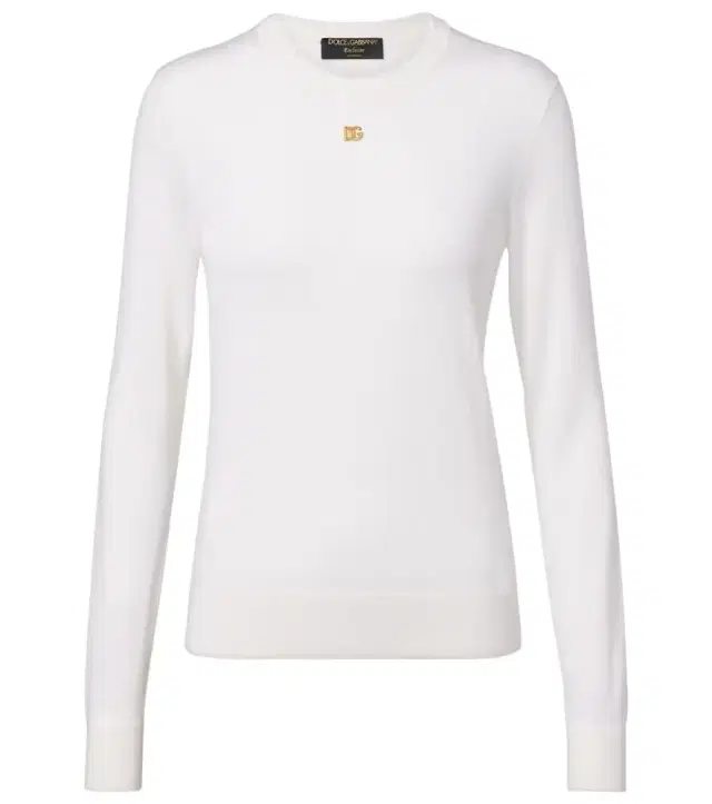 DG cashmere and silk sweater
