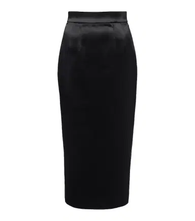 Dolce & Gabbana High-rise satin pencil skirt | Thumbnail 1