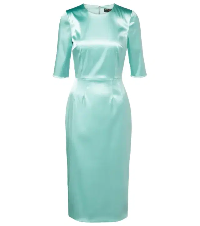 Dolce & Gabbana Satin midi dress