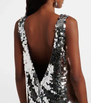 Dolce & Gabbana Sequined open-back minidress | Thumbnail 4 Dolce & Gabbana Sequined open-back minidress | Thumbnail 4
