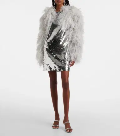 Dolce & Gabbana Sequined open-back minidress | Thumbnail 5 Dolce & Gabbana Sequined open-back minidress | Thumbnail 5