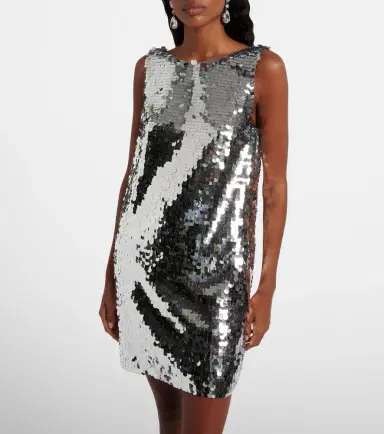 Dolce & Gabbana Sequined open-back minidress | Thumbnail 6 Dolce & Gabbana Sequined open-back minidress | Thumbnail 6