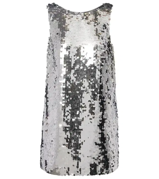 Dolce & Gabbana Sequined open-back minidress