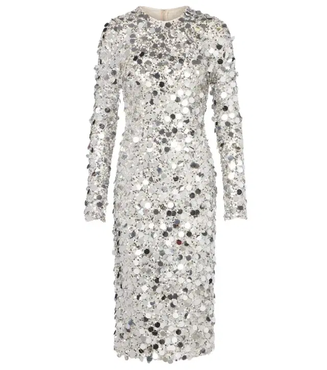 Dolce & Gabbana Sequined midi dress