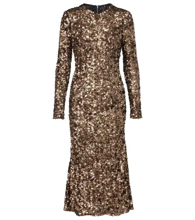 Dolce & Gabbana Sequined midi dress