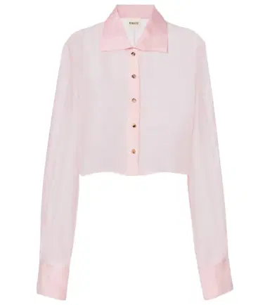 Khaite Jasen silk organza shirt | Thumbnail 1