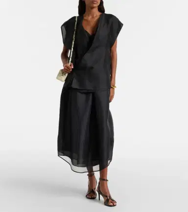 Khaite Mer silk top | Thumbnail 4