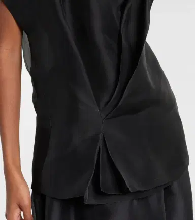 Khaite Mer silk top | Thumbnail 6