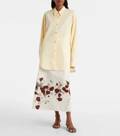 Khaite Goya cotton poplin shirt | Thumbnail 4