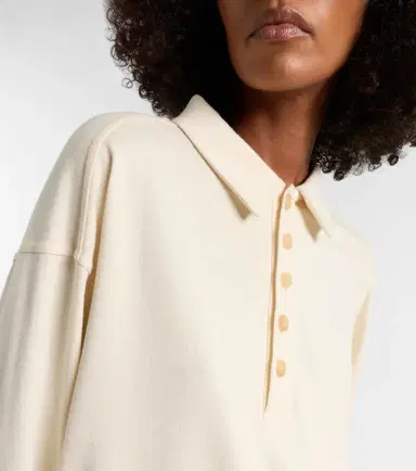 Khaite Faithful silk jersey polo sweater | Thumbnail 4 Khaite Faithful silk jersey polo sweater | Thumbnail 4