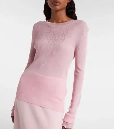 Khaite Mosi knitted silk top | Thumbnail 2