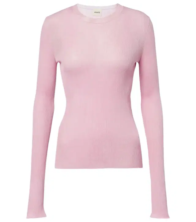 Mosi knitted silk top