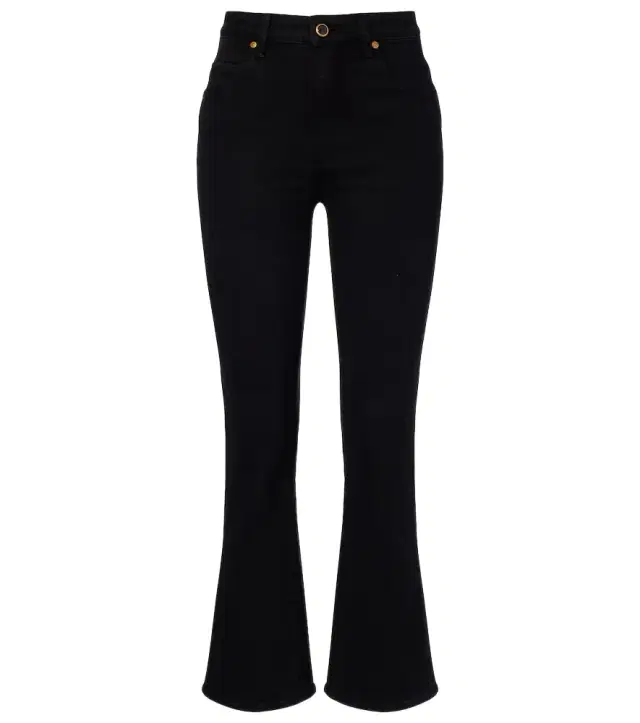 Vivian high-rise cropped flared jeans