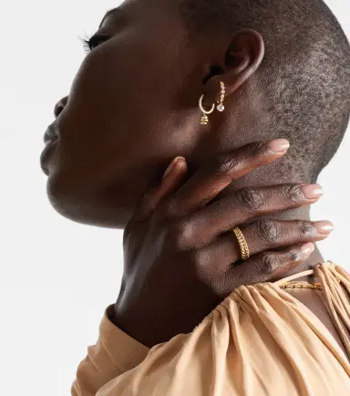 Anita Ko 18kt gold braided ring | Thumbnail 3
