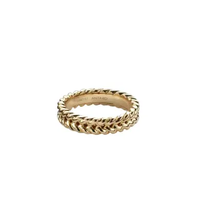 Anita Ko 18kt gold braided ring | Thumbnail 1