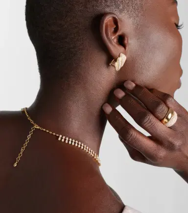 Anita Ko 18kt gold necklace with diamonds | Thumbnail 4 Anita Ko 18kt gold necklace with diamonds | Thumbnail 4