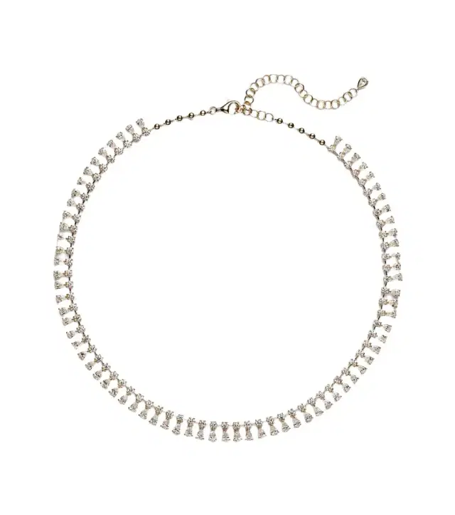 Anita Ko 18kt gold necklace with diamonds