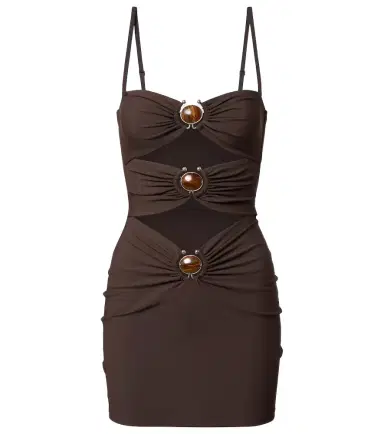 Christopher Esber Cutout embellished ring-detail minidress | Thumbnail 1