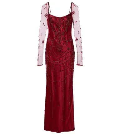 Clio Peppiatt Chandelier embellished tulle gown | Thumbnail 1 Clio Peppiatt Chandelier embellished tulle gown | Thumbnail 1