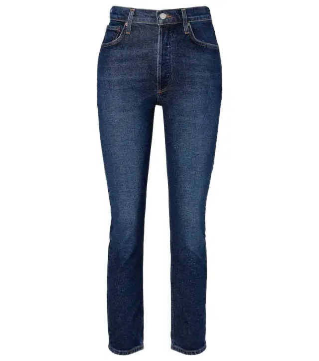 Agolde Riley high-rise straight jeans