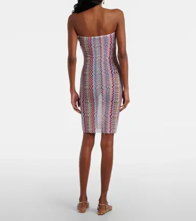 Missoni Zigzag strapless minidress | Thumbnail 5
