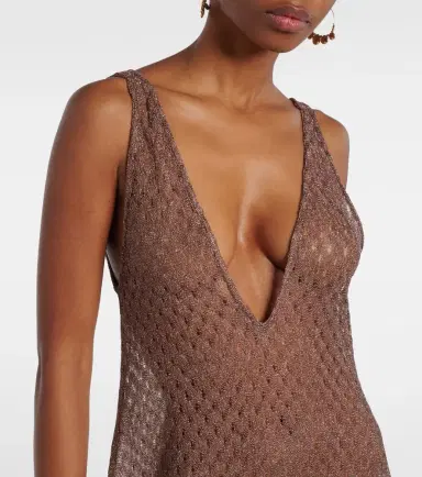 Missoni Open-knit lamé maxi dress | Thumbnail 3
