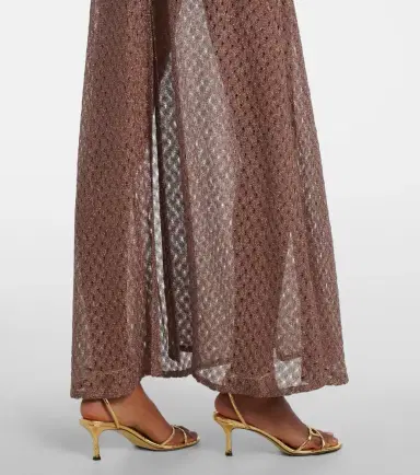 Missoni Open-knit lamé maxi dress | Thumbnail 4