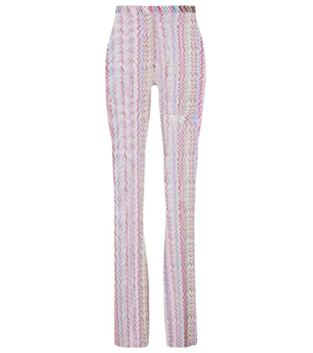 Missoni Zigzag high-rise slim pants