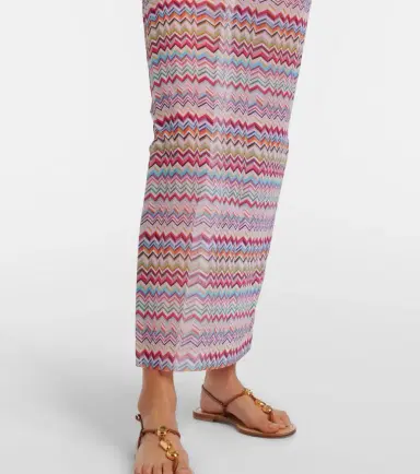 Missoni Zigzag one-shoulder maxi dress | Thumbnail 5