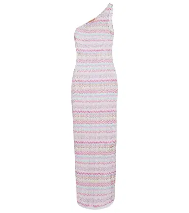 Missoni Zigzag one-shoulder maxi dress | Thumbnail 1